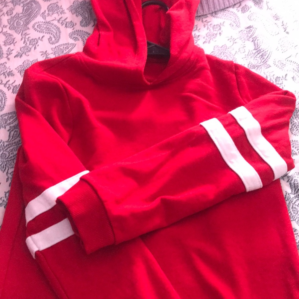 forever 21 hooded dress